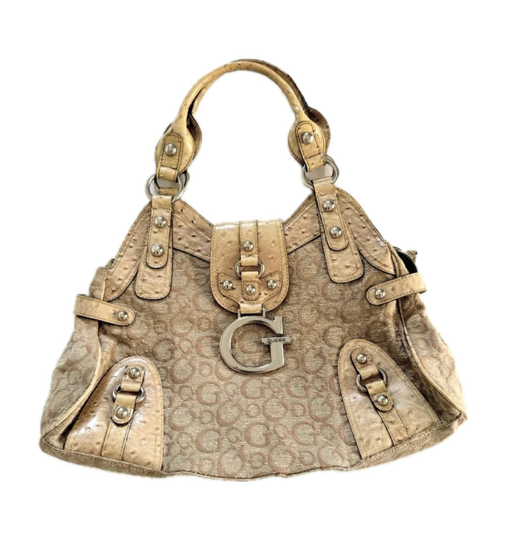 GUESS Monogram Shoulder Bag – Chic Charm