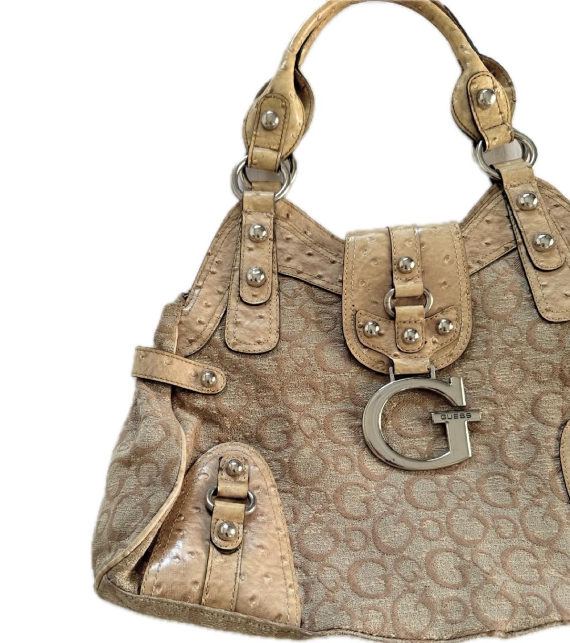 GUESS Monogram Shoulder Bag – Chic Charm
