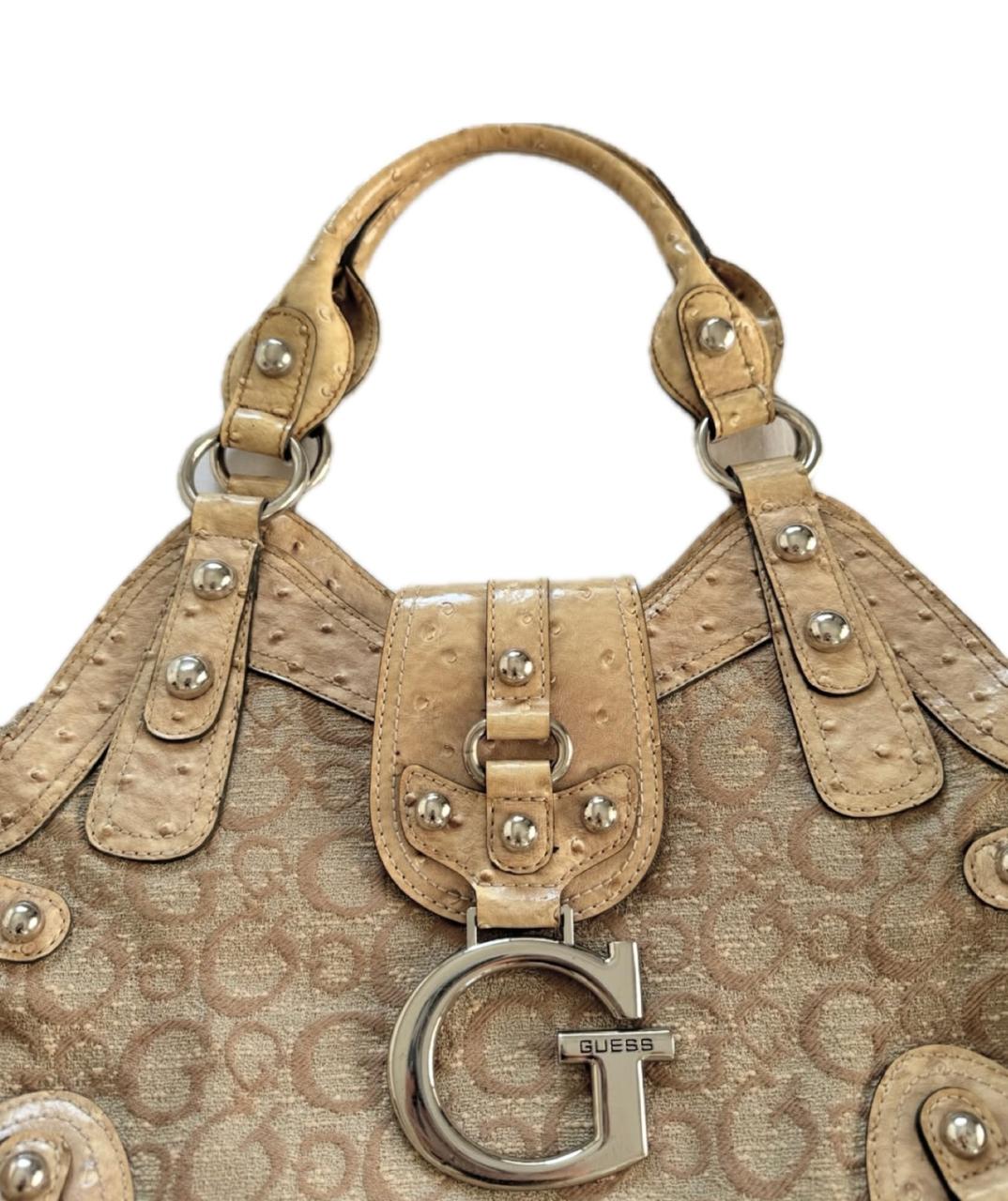 GUESS Monogram Shoulder Bag – Chic Charm
